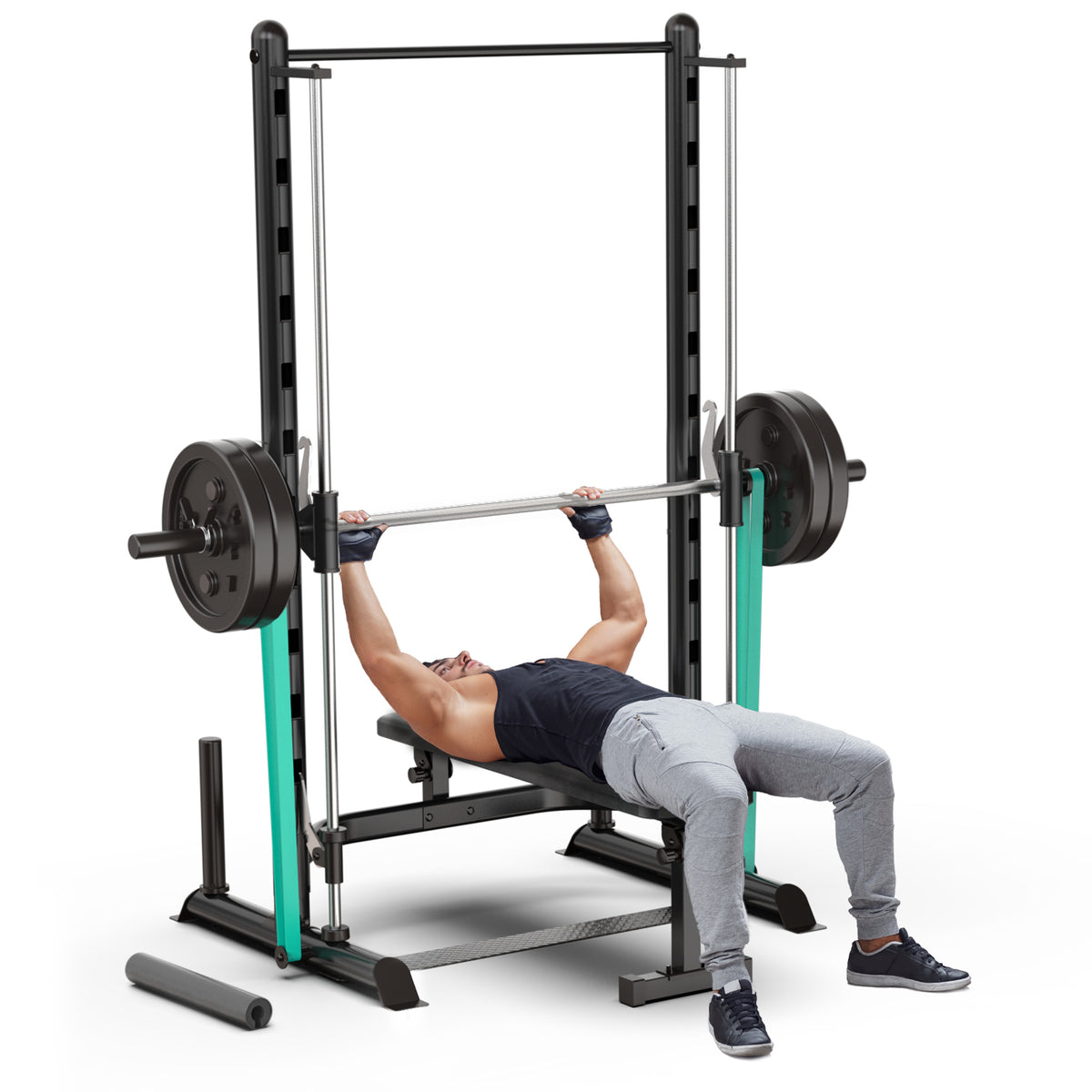 Squat Rack with Smith Bar (Bench Optional)
