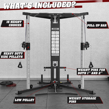 Cable Crossover Machine Functional Trainer