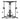 Cable Crossover Machine Functional Trainer