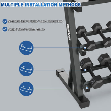 3 Tier Dumbbell Rack