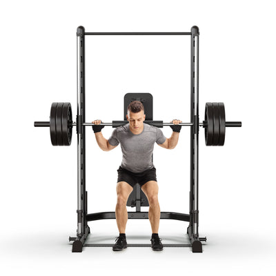 Squat Rack with Smith Bar (Bench Optional)