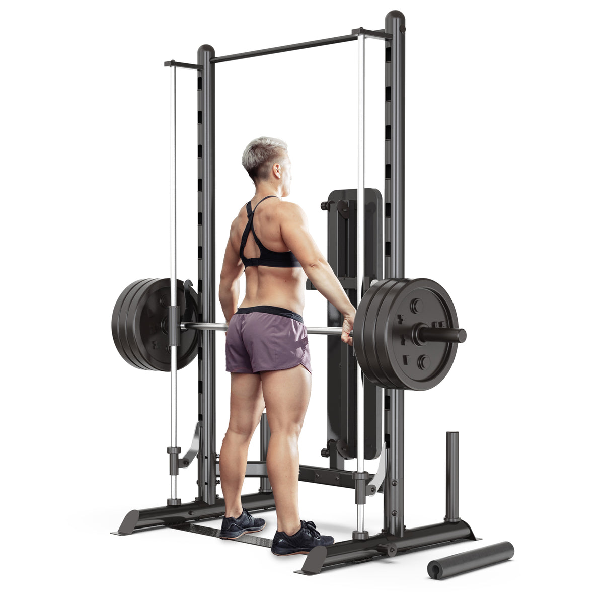 Squat Rack with Smith Bar (Bench Optional)