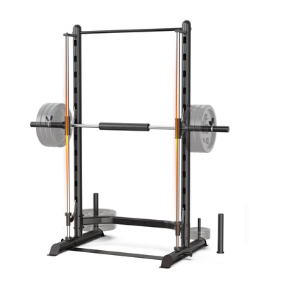 Squat Rack with Smith Bar (Bench Optional)