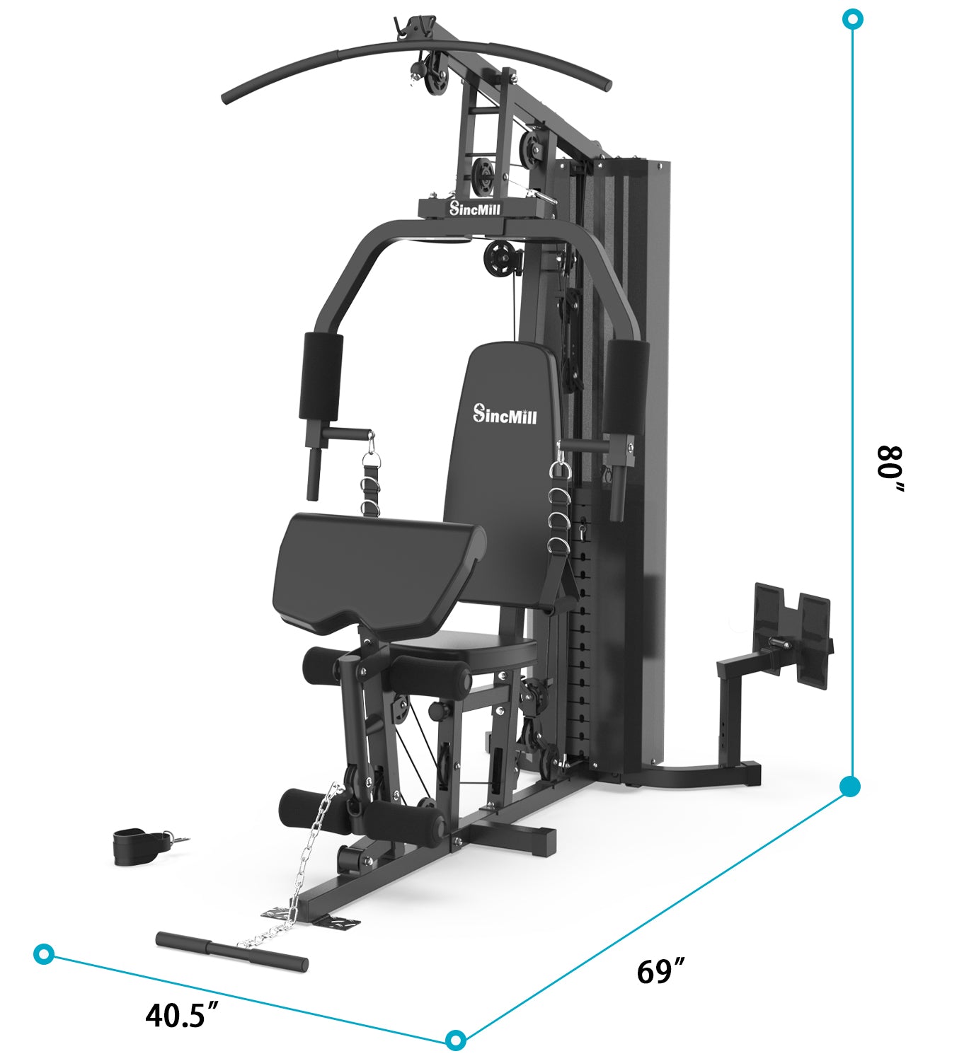 SCM-1148L【148LB】Home Gym Fitness Equipment SKU XZATJG