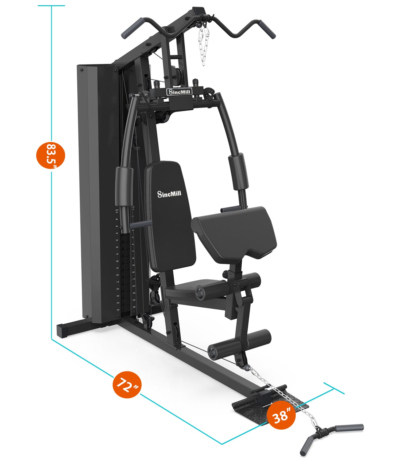 SCM-1150【150LB】Home Gym Fitness Equipment