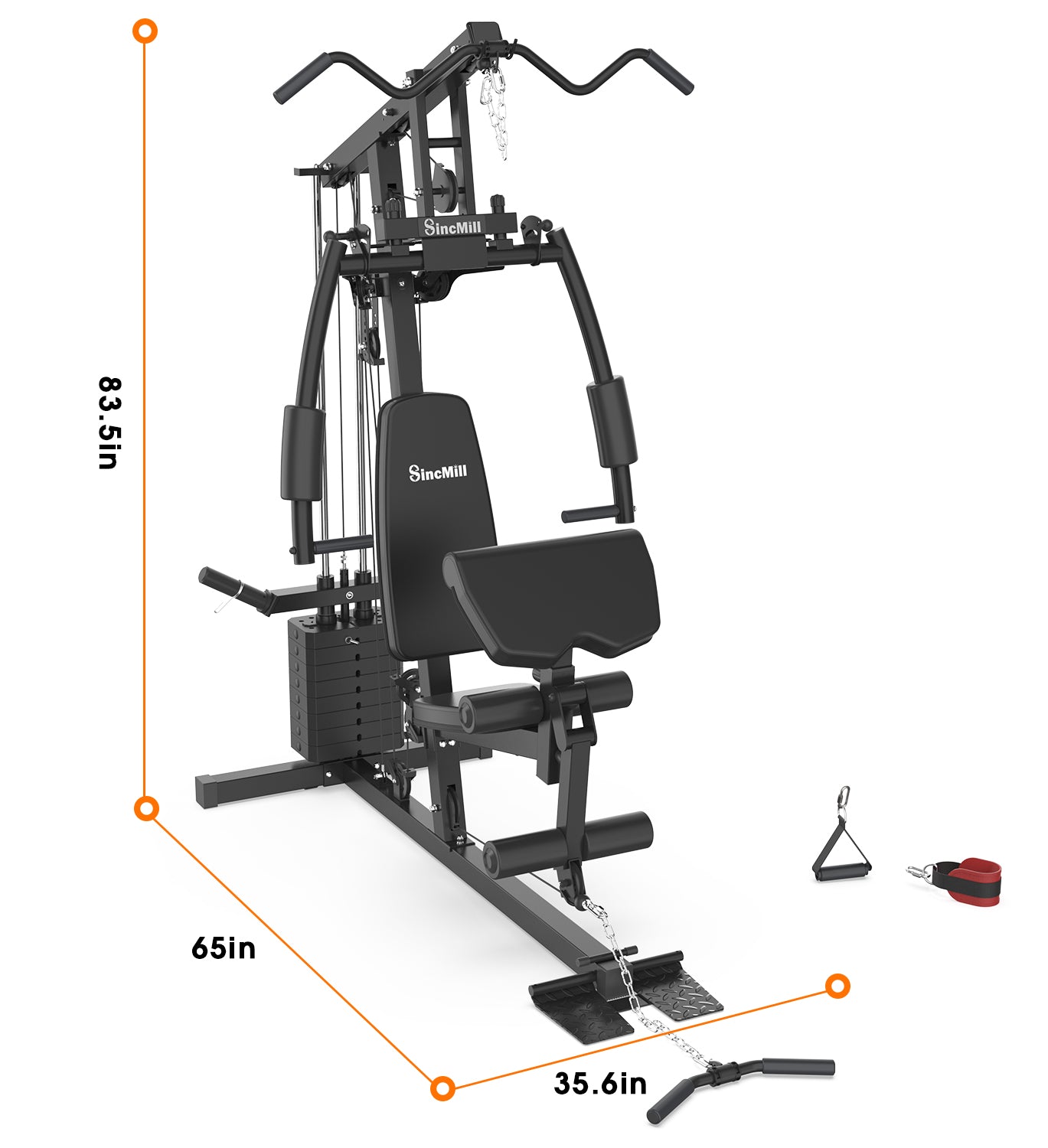 SCM-180【80LB】Home Gym Fitness Equipment