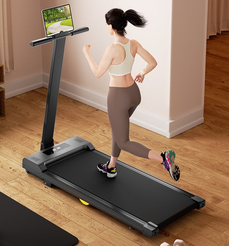 WELLG WB-TD05 Treadmill Indoor Fitness Running Weight Loss Exercise Cardio Training Black