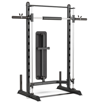 Squat Rack with Smith Bar (Bench Optional)