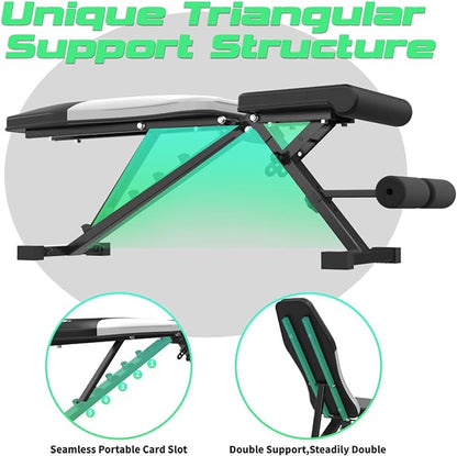 [SincMill] Adjustable Weight Bench for Home Exercise