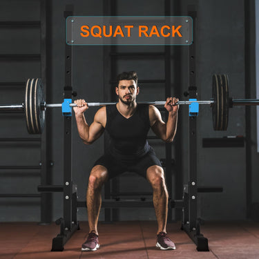 Adjustable Squat Rack,Multi-Function Barbell Rack
